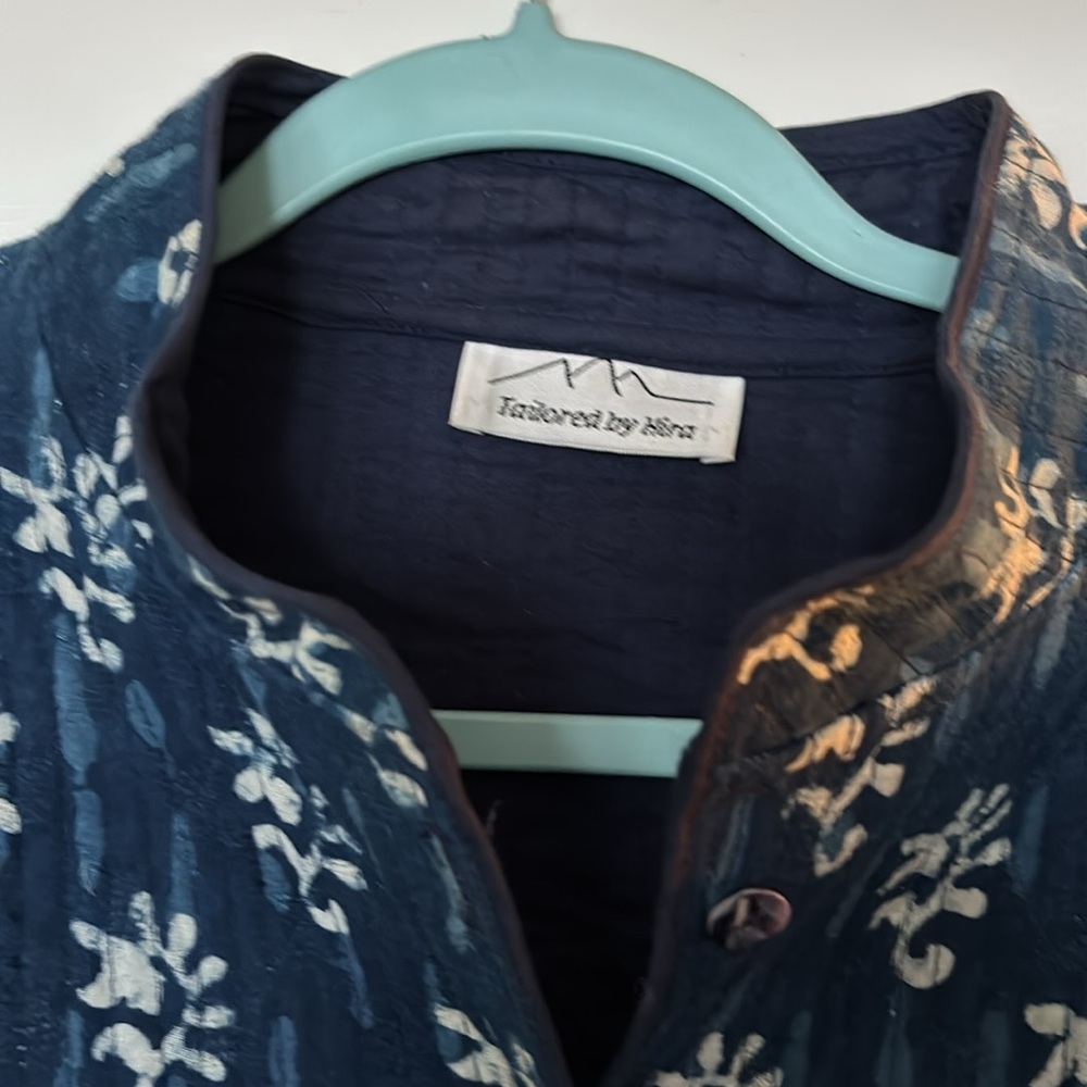 Batik Chinese Jacket - Picture 2 of 6